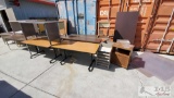 Approx. Twenty-Three Office Tables, Desks and Rolling Cabinets