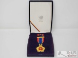 Vintage 1988 Olympics Seoul Korea Commemorative Medal