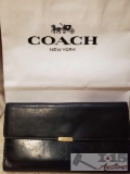 Vintage Coach All Leather Wallet