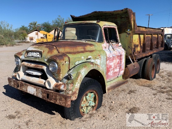 1959 GMC 550 Dump Truck