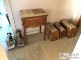 6 Sewing Machines, 1 in table