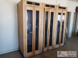 3 Wooden Phone Booths