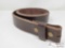 Genuine Full Grain Leather Belt, 42in