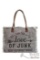 Vintage Addiction Love of Junk Market Tote