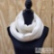 Merona White Infinity Scarf