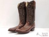 Leather Cowboy Boots,10