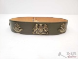 W.Kleinberg Leather Belt, XS Purchased at Saks 5th Ave