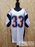 Kevin Faulk New England Patriots Autographed Custom White Jersey With GA COA, XL