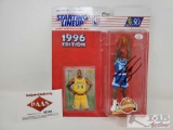 Starting Line Up Shaquille O'Neal of the LA Lakers Autographed Sports Figure with PAAS COA