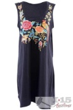 Johnny Was Lucia Embroidered Tank Dress, M