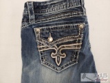 Rock Revival Jeans Easy Crop, 30