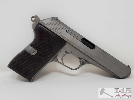CZ X54 7.62x25mm Semi-Auto Pistol