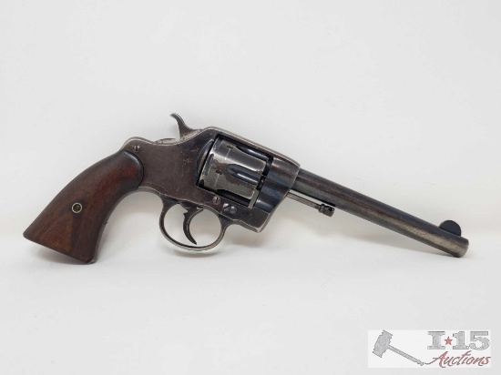 Colt US Army Model 1901 .38 Cal Revolver