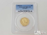 .900 Gold 1988-W Liberty Olympic $5 Coin, 8.36g - PCGS Graded