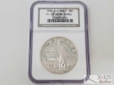 .900 Silver 1986-S Liberty $1 Coin - NGC Graded