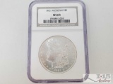 1921 Morgan Silver Dollar - NCG Graded