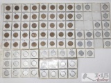 Assorted Antique Car Coins, Landmarks of America Coins, approximately 67 Coins Total