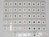Approx 50 Assorted International Numismatic Bureau Cased Coins