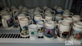 Oaktree Beer Stein Collection and Mugs