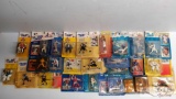 Approx 25 Starting Lineup Figures with Players Card