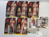 Starwars Episode 1 CommTech Chip Collectors Figurines