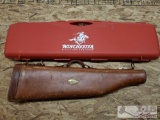 Winchester Riffle Case and Leather Rifle Case