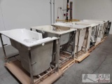 8 Therapy Tubs, Various Models and Sizes