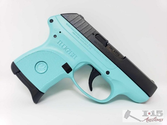 Ruger LCP Turquoise TALO Special Edition .380Cal Semi-Automatic Pistol with Magazine, No CA Transfer