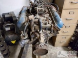 Oldsmobile Engine with Stand
