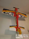 Bling 3D Gas Powered RC Airplane with Manual, Approx 5.5' Wing Span