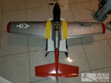Gas Powered RC Airplane, Approx 5' Wing Span