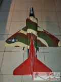 RC Jet Shell, No Motor, Approx 4' Wing Span
