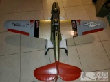 P-40 KittyHawk RC Plane with No Motor - Have Manual, Approx 62