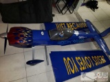 Gas Powered RC Airplane, Approx 8.5' Wing Span
