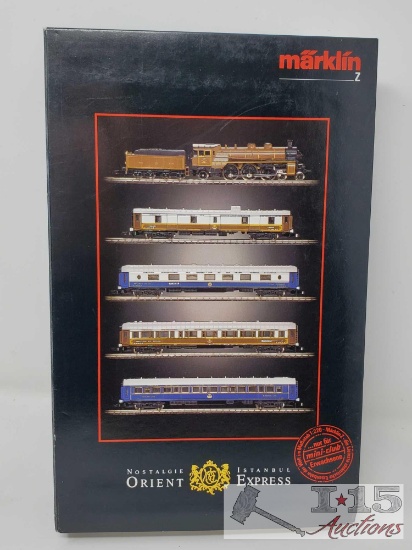 Marklin Mini-Club Z Scale Nostalgie Istanbul Orient Express Train Set - 8108