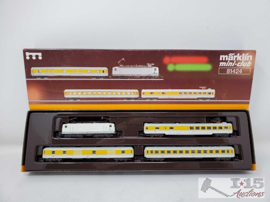 Marklin Mini-Club Z Scale Adtranz Train Set, 81424