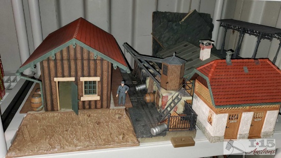 G Scale Model Train Railroad Buildings and Structures