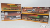 4 Marklin Mini-Club Z Scale Train Sets- 8103 8104 8138 88182