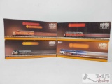 4 Marklin Mini-Club Z Scale Trains- 8808 8820 8861 8888