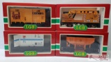 4 LGB Lehmann G Scale Train Cars- 4003 4034 4041 4042