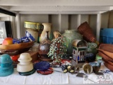 Misc Household Decorations, Glass Insulators, Vases and More