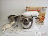 KitchenAid Classic Multi-Function Mixer w/ Various Accessories