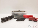 O Scale Train Cars and Tracks