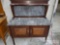 Antique Marble Topped Buffet