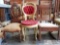 2 Antique Wood Chairs & 1 Antique Rocking Chair