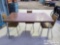 Dining Table w/ Leaf Insert and 3 Chairs