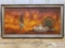 Vintage Framed Original Navajo Oil Painting On Canvas