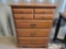 4 Drawer Wood Dresser