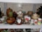 Dish Set, Salt & Pepper Shakers, and Various Knick-Knacks