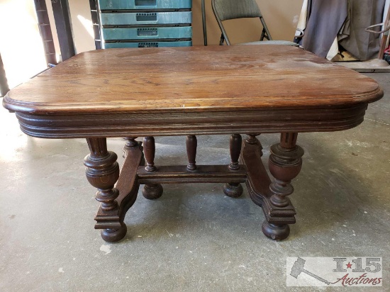 Antique Wood Coffee Table